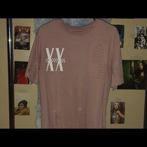 Pink & White T-Shirt